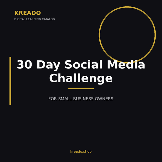Kreado digital product cover