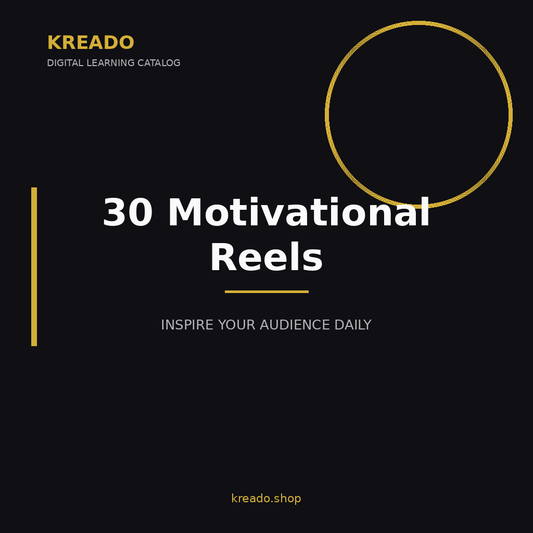 Kreado digital product cover
