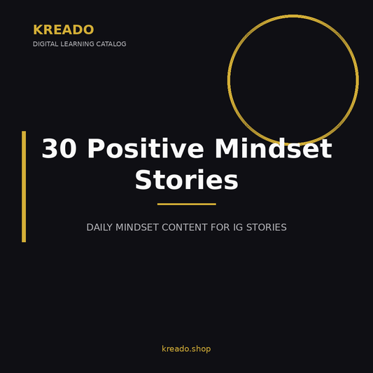 Kreado digital product cover
