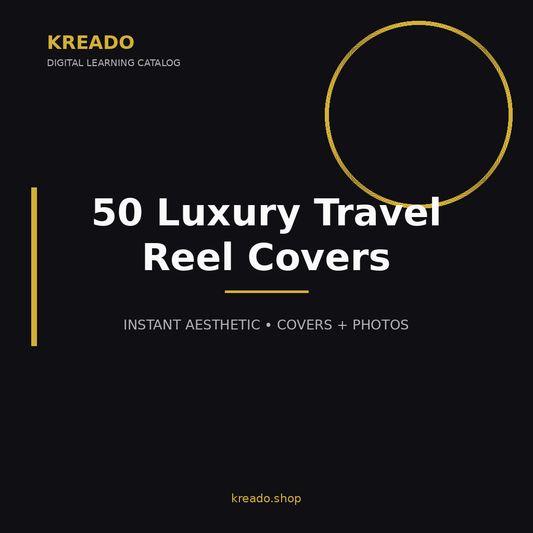 Kreado digital product cover