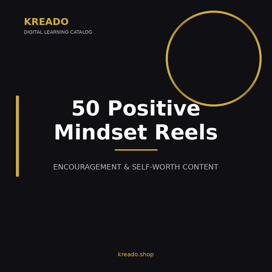 Kreado digital product cover