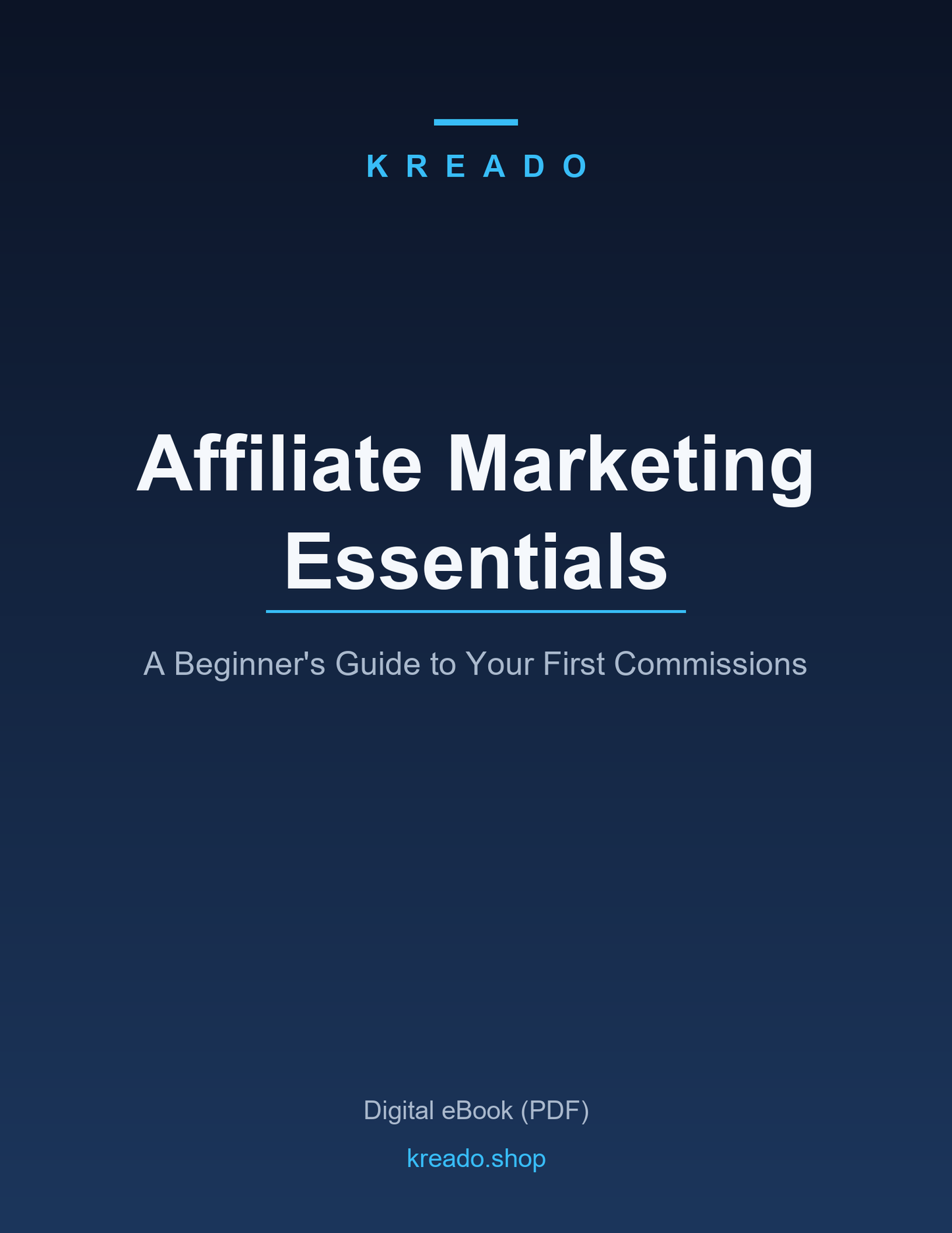 Affiliate Marketing Essentials - Kreado eBook cover