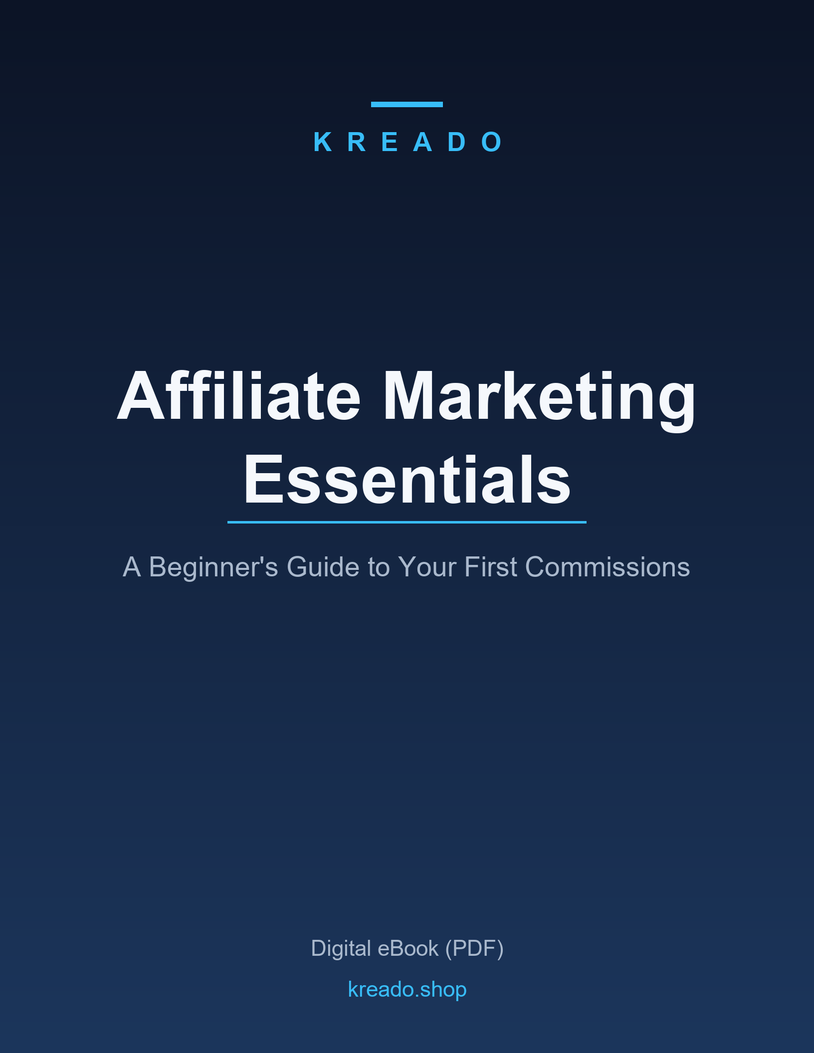 Affiliate Marketing Essentials - Kreado eBook cover