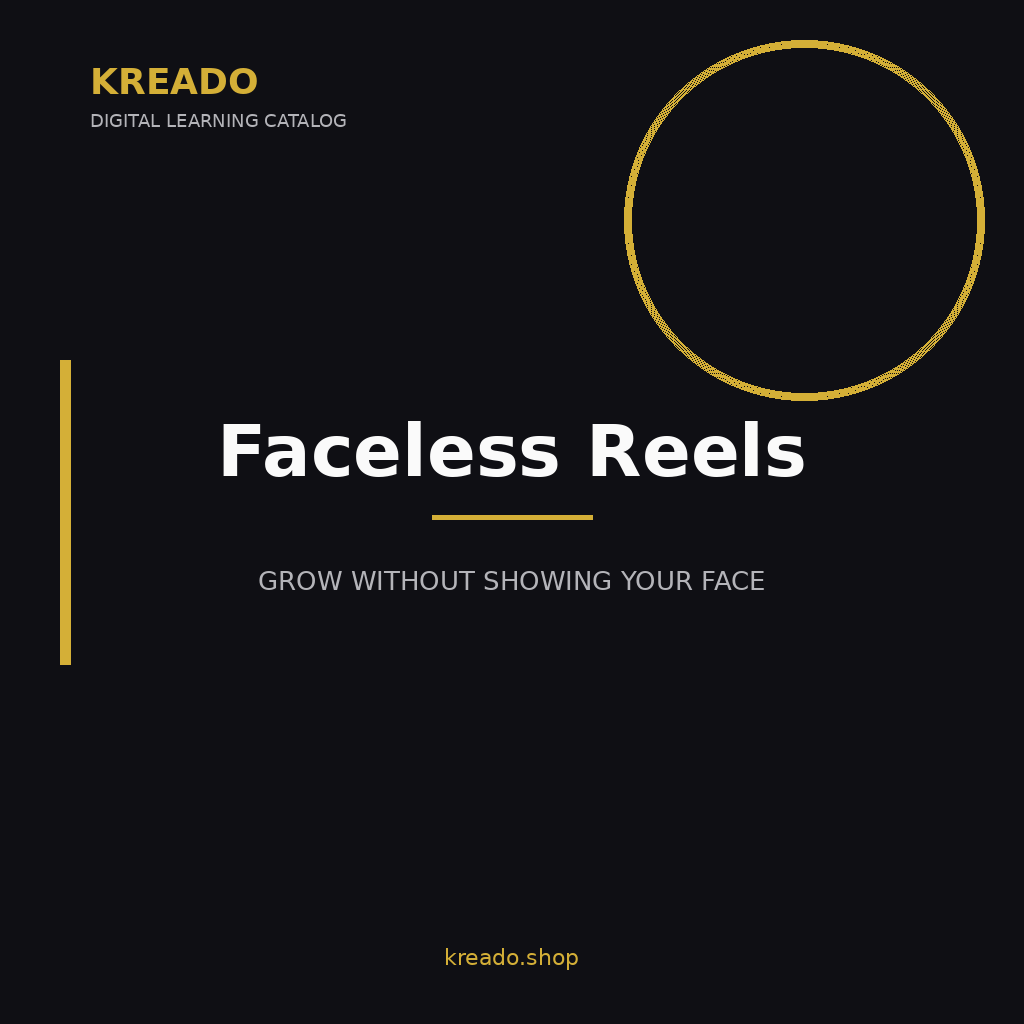 Kreado digital product cover