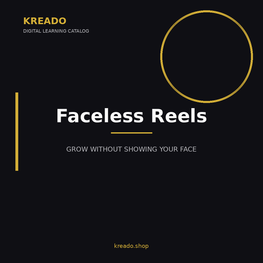 Kreado digital product cover