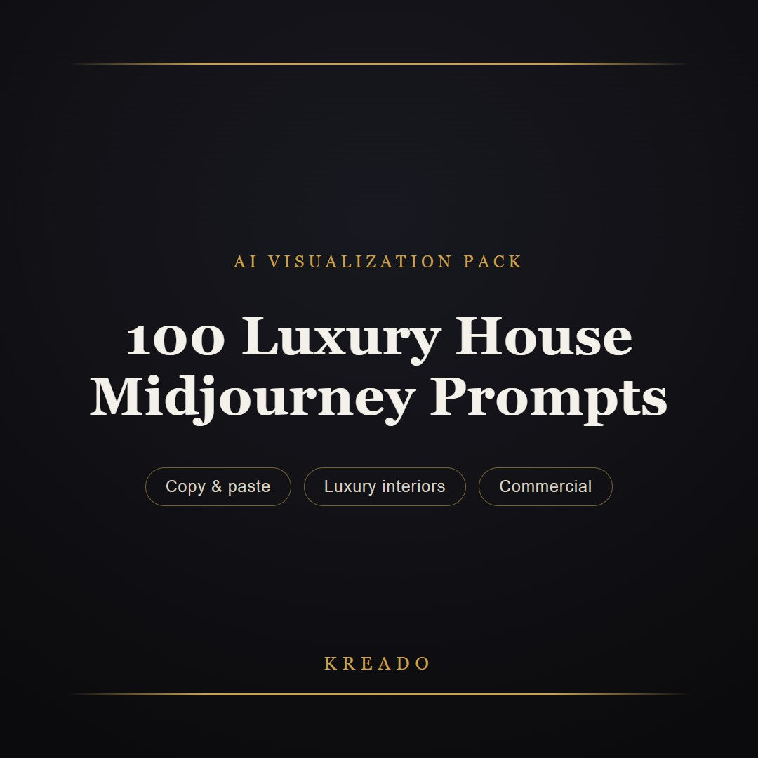 100 Luxury House Midjourney Prompts — Kreado