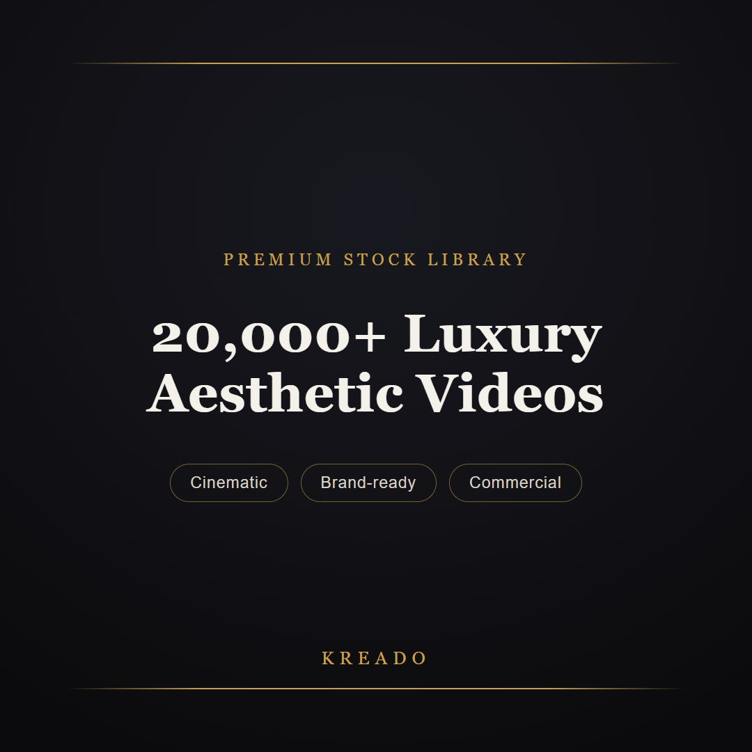 20,000+ Luxury Aesthetic Videos — Kreado