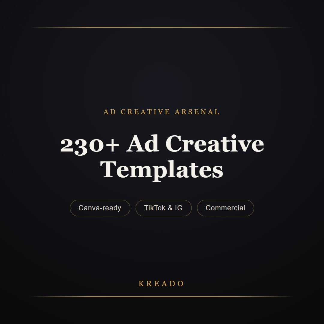 230+ Ad Creative Templates — Kreado