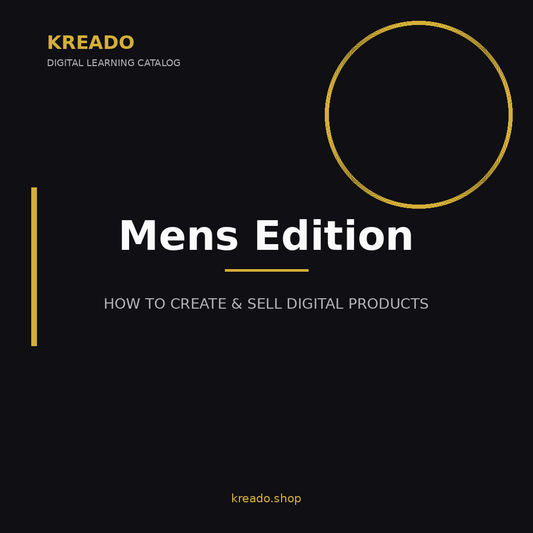 Kreado digital product cover