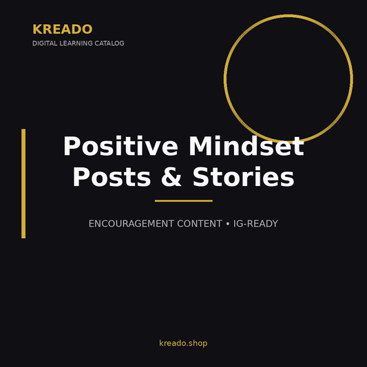 Kreado digital product cover